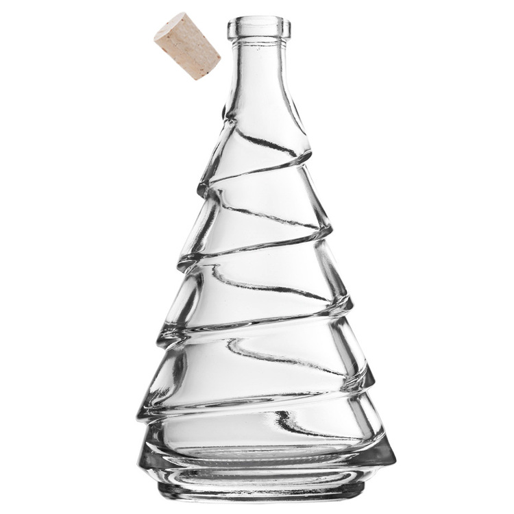 Glasflasche Tannenbaum "Pino" mit Naturkorken, Volumen 200ml Online